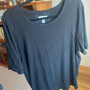 Cupio Black Short Sleeve Tee